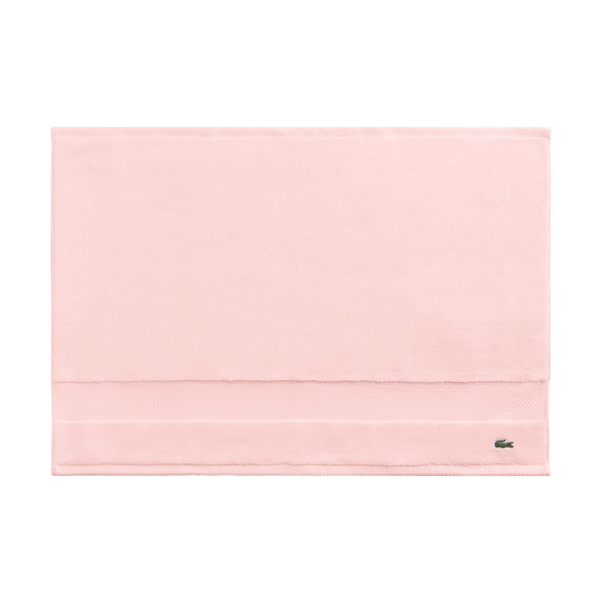 Lacoste Heritage 100% Supima Cotton Bath Towel, Aloe, 30" x 54" – Highly Absorbent & Quick Drying, Premium Super Soft Bath Towel, Bathroom Essential, Gift for All Occasions, Machine Washable
