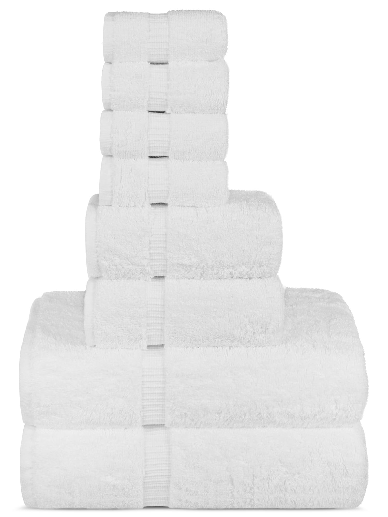 Chakir Turkish Linens 4 Piece Extra Large Bath Towels, 100% Cotton Luxury Turkish Towels for Bathroom, Soft Absorbent Bath Towels, 30 x 60 Inches, Wedgewood