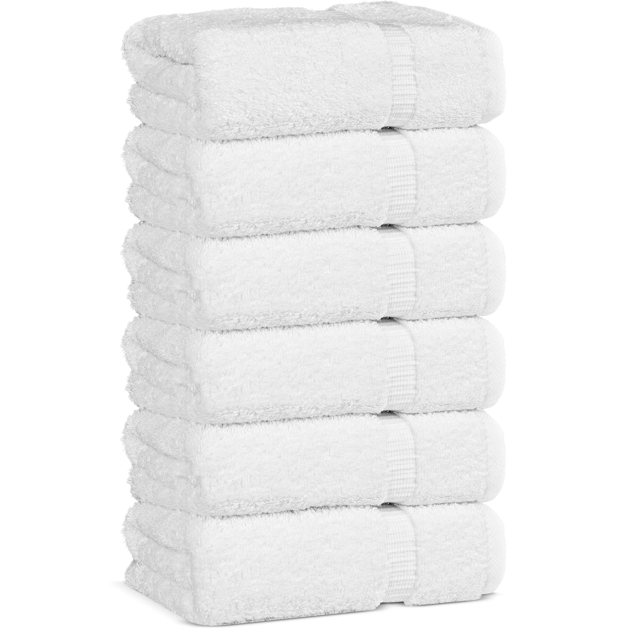 Chakir Turkish Linens 4 Piece Extra Large Bath Towels, 100% Cotton Luxury Turkish Towels for Bathroom, Soft Absorbent Bath Towels, 30 x 60 Inches, Wedgewood