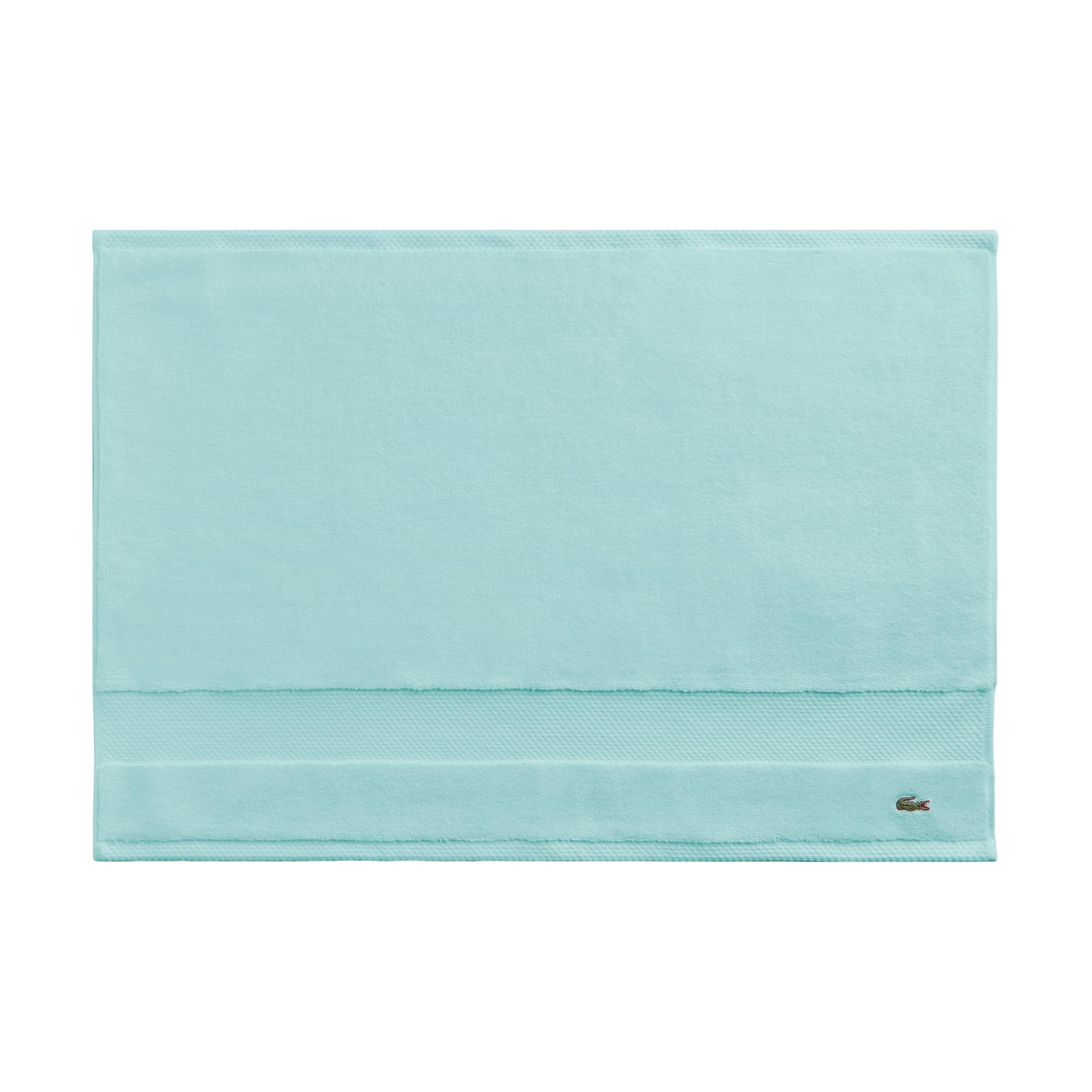 Lacoste Heritage 100% Supima Cotton Bath Towel, Aloe, 30" x 54" – Highly Absorbent & Quick Drying, Premium Super Soft Bath Towel, Bathroom Essential, Gift for All Occasions, Machine Washable