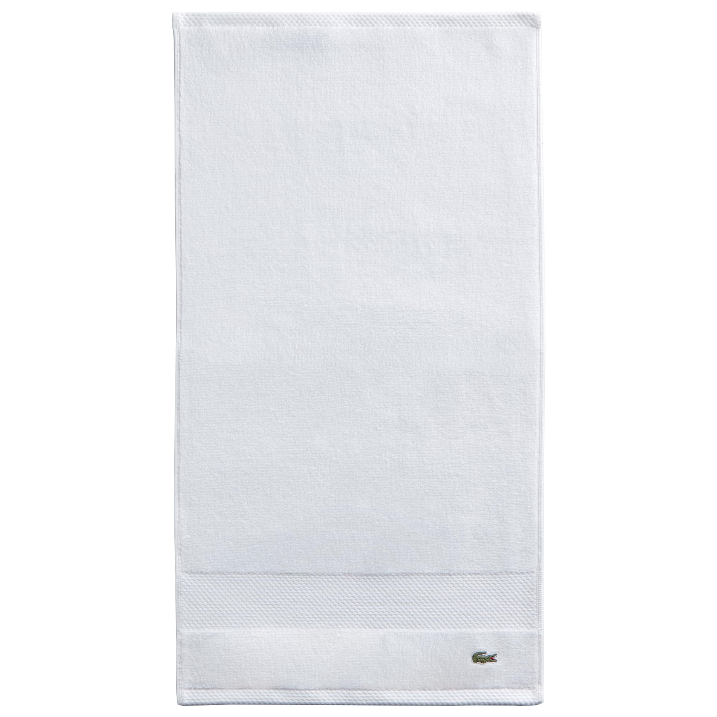 Lacoste Heritage 100% Supima Cotton Bath Towel, Aloe, 30" x 54" – Highly Absorbent & Quick Drying, Premium Super Soft Bath Towel, Bathroom Essential, Gift for All Occasions, Machine Washable