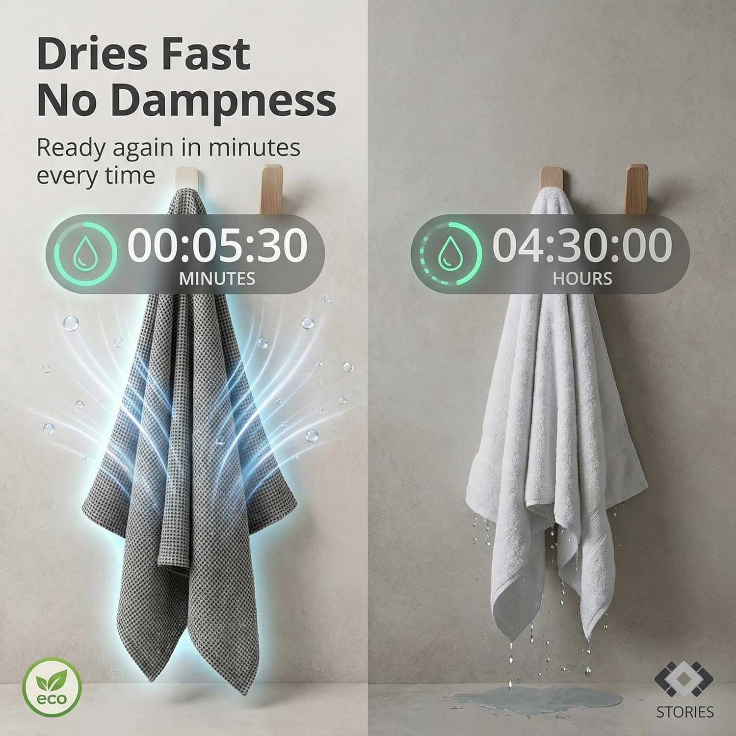 Pure 100% Linen Bath Towel - Quick Dry Towels for Travel Lightweight Waffle Towels for Bathroom 30 x 60-inch - Luxury Black-Natural Thin Hair Towel for Gym or Sauna - Sustainable Bath Sheet