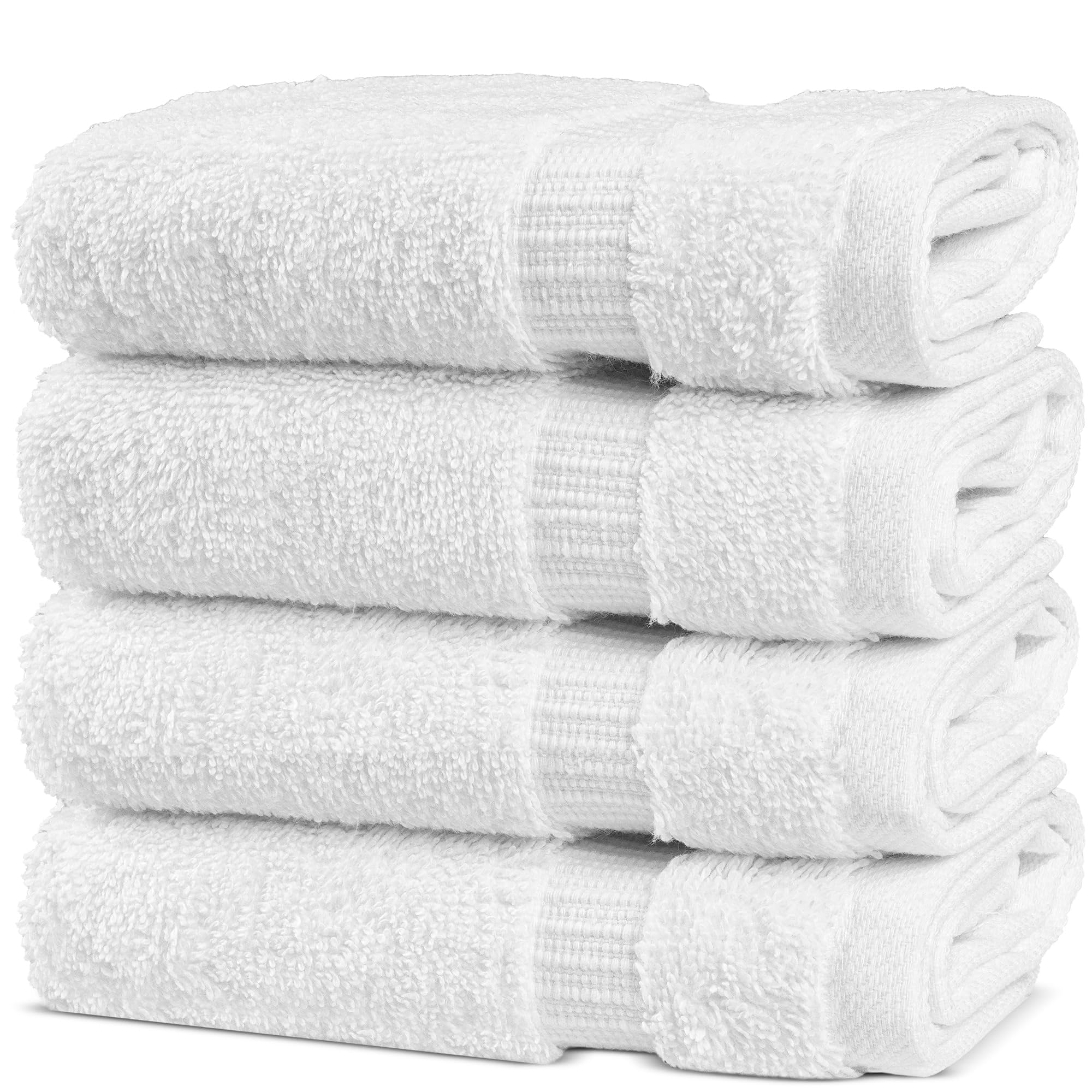 Chakir Turkish Linens 4 Piece Extra Large Bath Towels, 100% Cotton Luxury Turkish Towels for Bathroom, Soft Absorbent Bath Towels, 30 x 60 Inches, Wedgewood