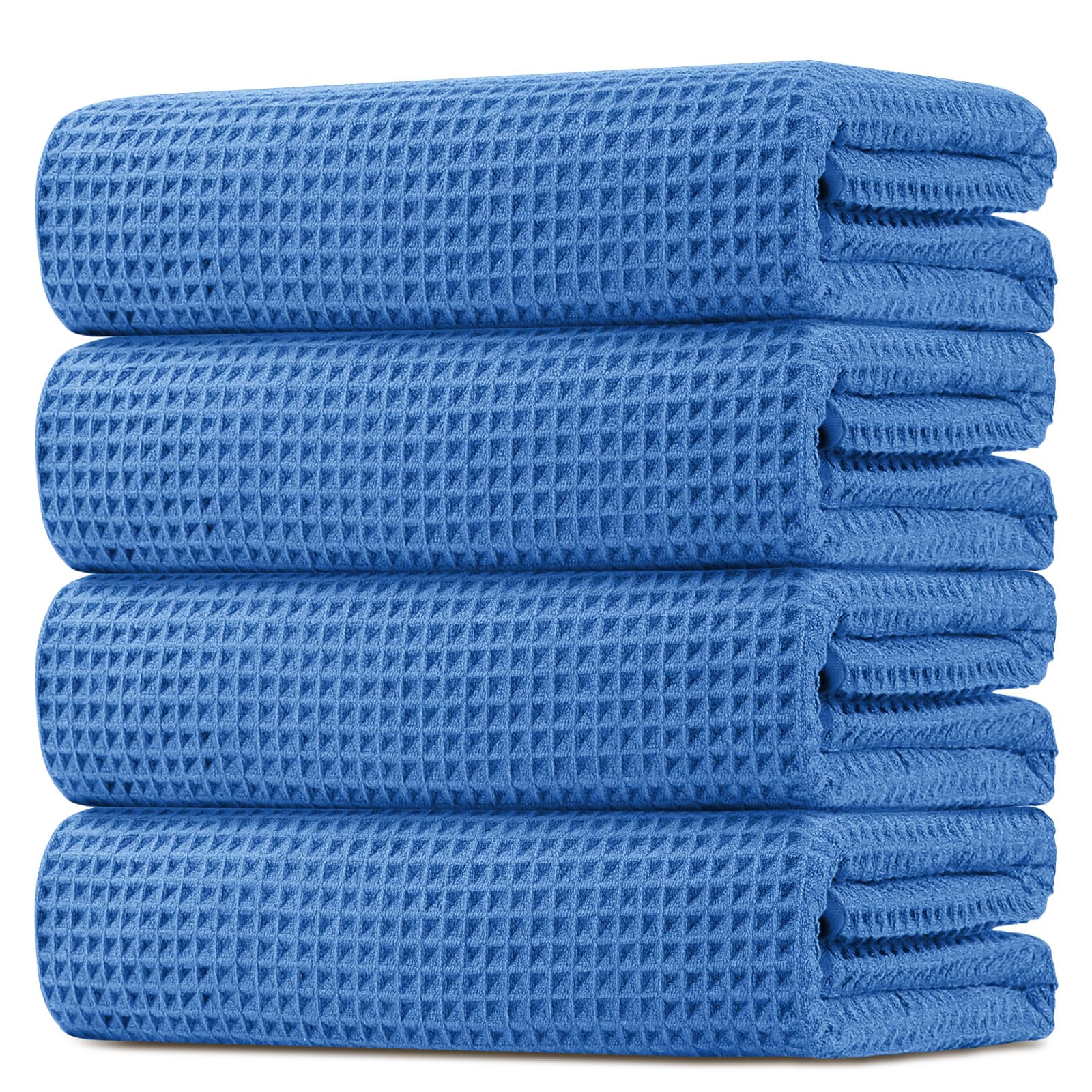 HOMEXCEL Grey Bath Towels 2 Pack, Microfiber Bathroom Towel, Super Soft Highly Absorbent Bath Towel Set, Quick Drying Towels for Sport, Yoga, SPA, Fitness
