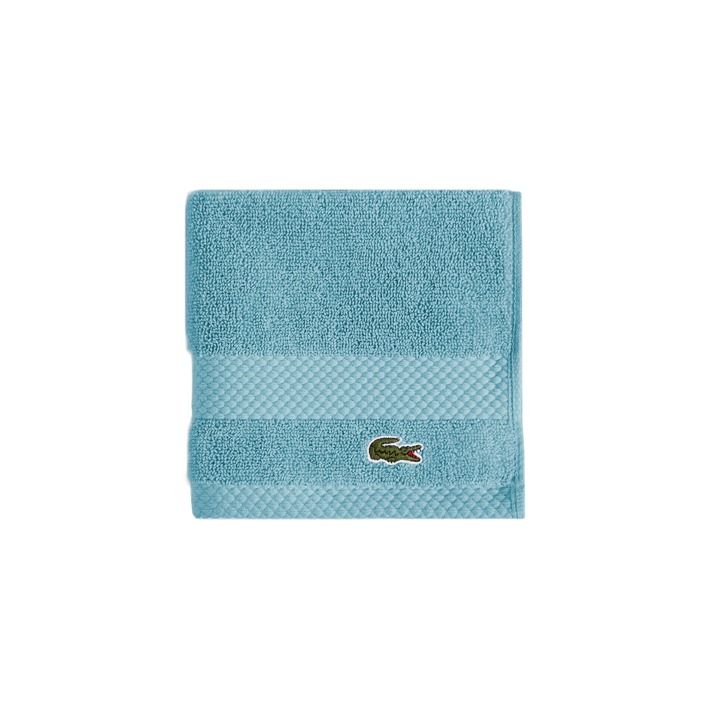 Lacoste Heritage 100% Supima Cotton Bath Towel, Aloe, 30" x 54" – Highly Absorbent & Quick Drying, Premium Super Soft Bath Towel, Bathroom Essential, Gift for All Occasions, Machine Washable