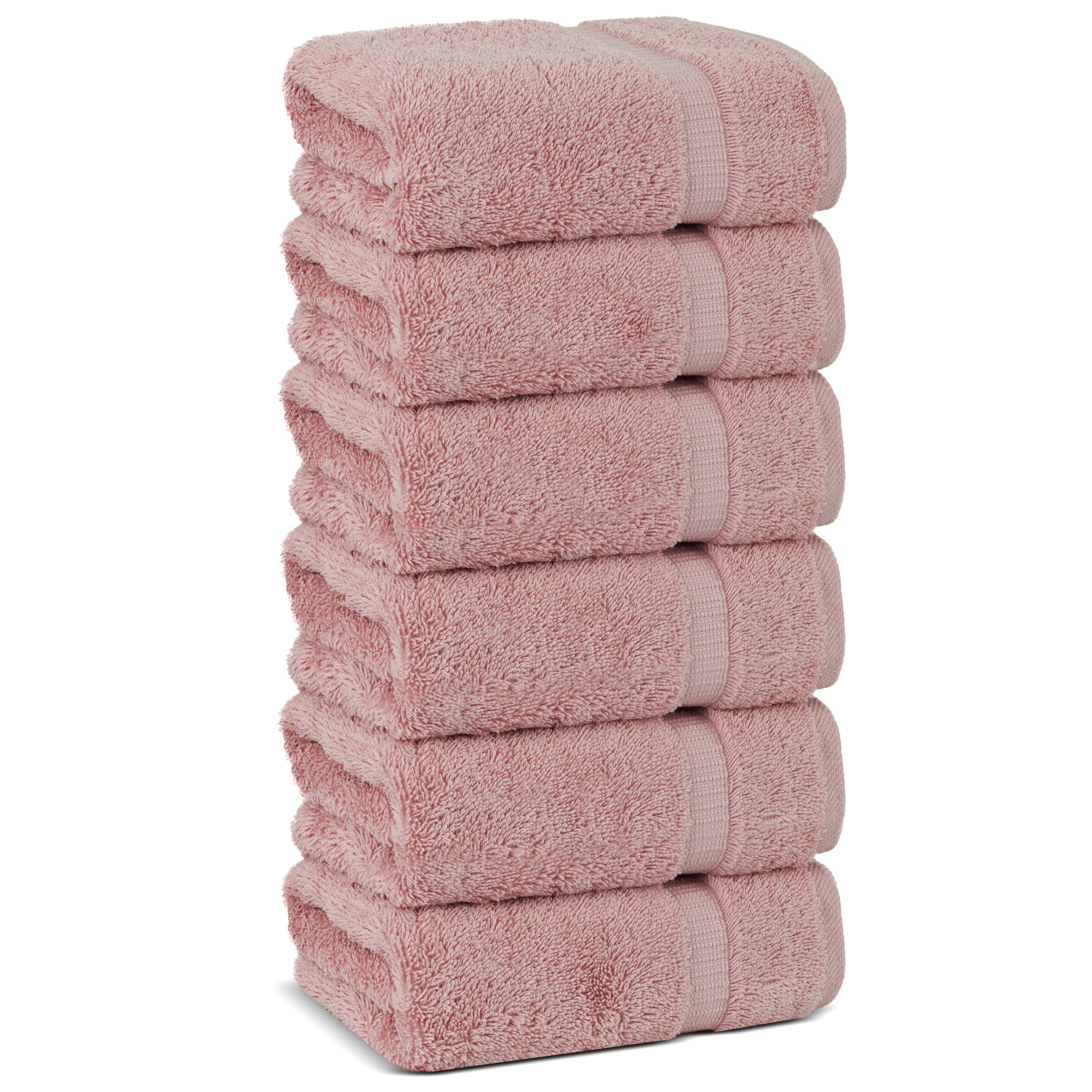 Chakir Turkish Linens 4 Piece Extra Large Bath Towels, 100% Cotton Luxury Turkish Towels for Bathroom, Soft Absorbent Bath Towels, 30 x 60 Inches, Wedgewood
