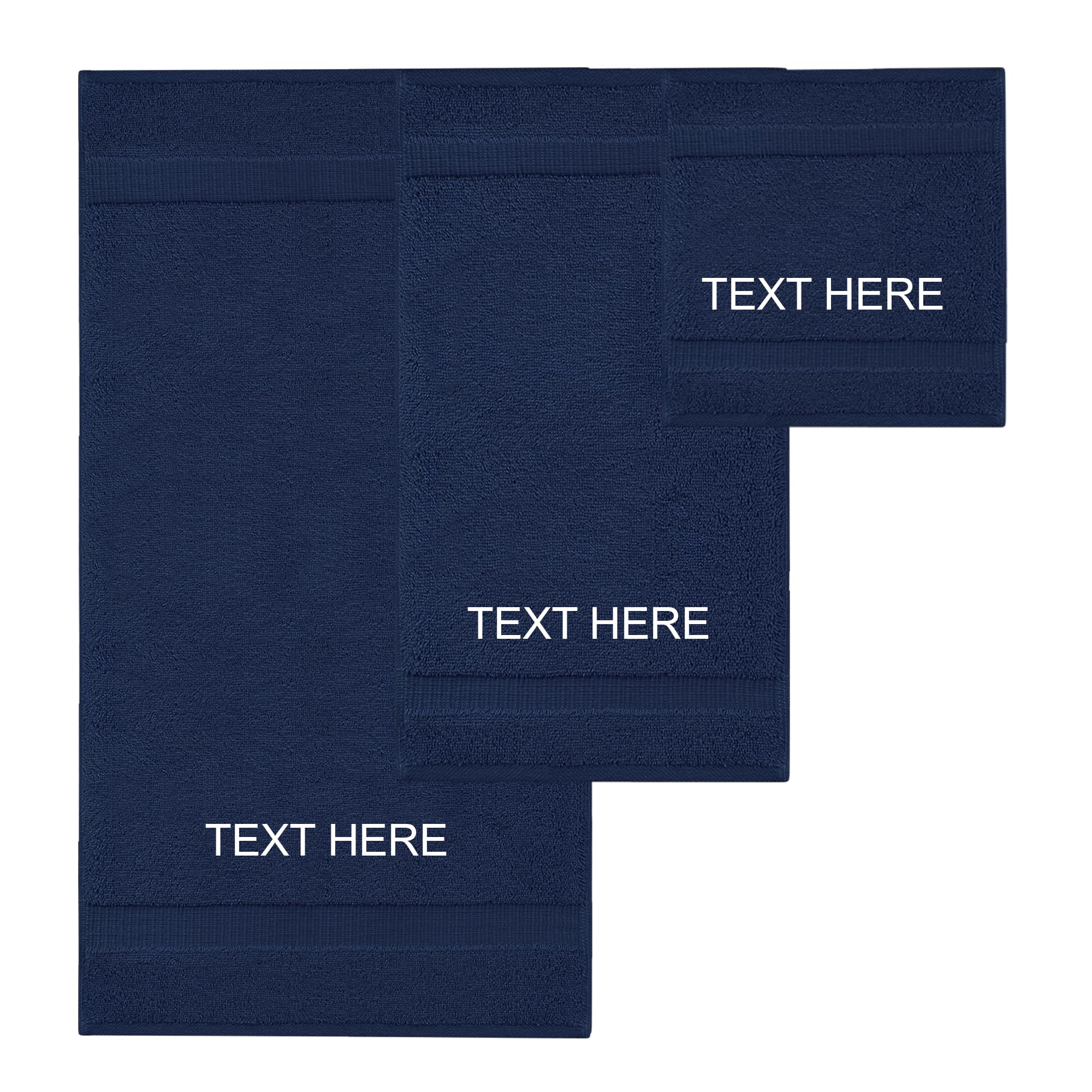 Chakir Turkish Linens 4 Piece Extra Large Bath Towels, 100% Cotton Luxury Turkish Towels for Bathroom, Soft Absorbent Bath Towels, 30 x 60 Inches, Wedgewood