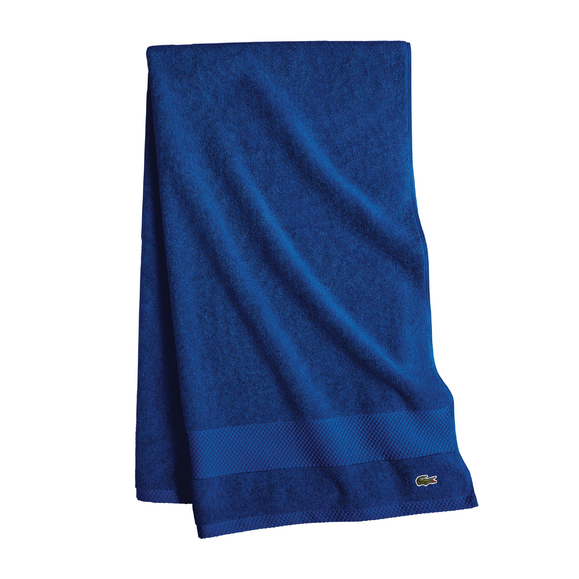 Lacoste Heritage 100% Supima Cotton Bath Towel, Aloe, 30" x 54" – Highly Absorbent & Quick Drying, Premium Super Soft Bath Towel, Bathroom Essential, Gift for All Occasions, Machine Washable