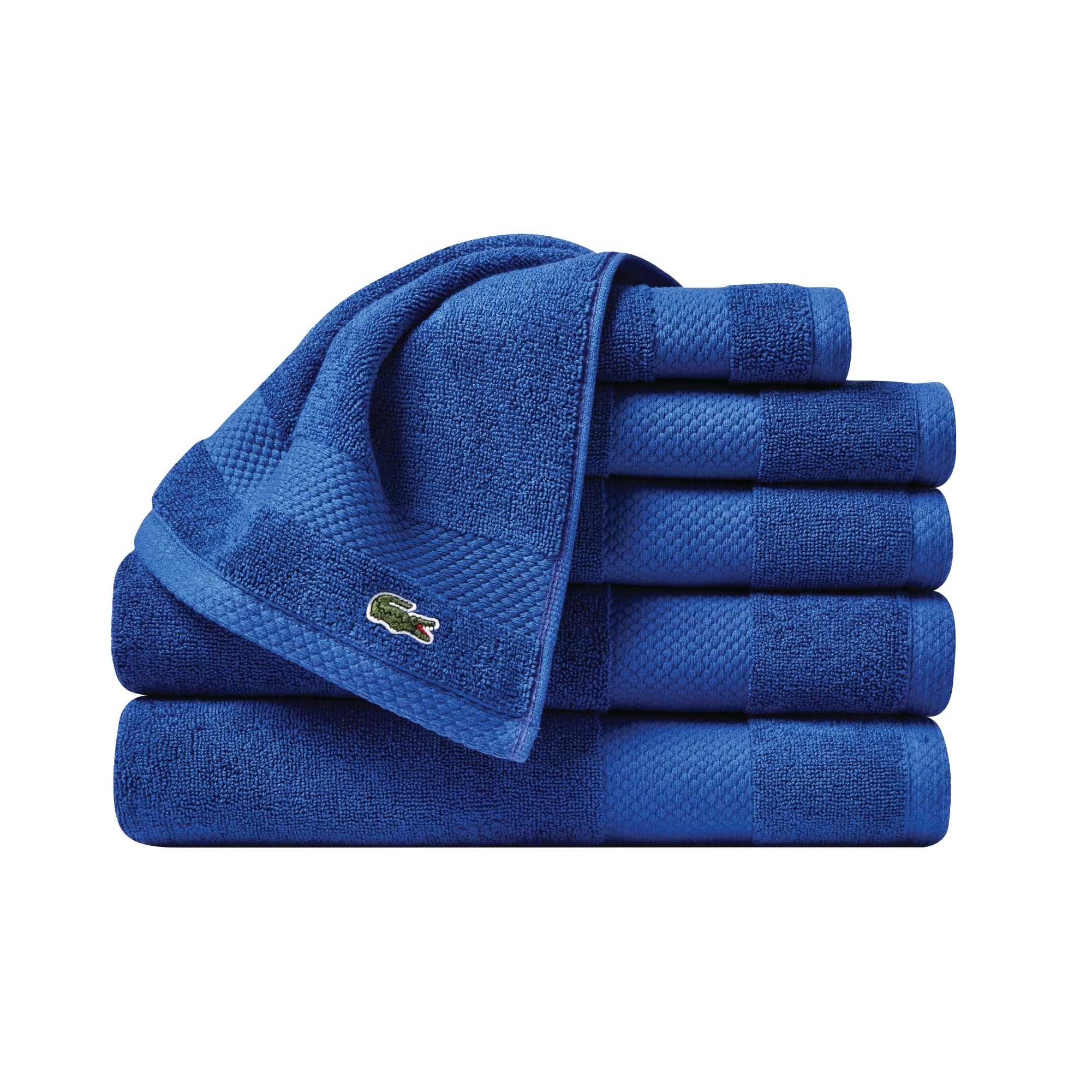 Lacoste Heritage 100% Supima Cotton Bath Towel, Aloe, 30" x 54" – Highly Absorbent & Quick Drying, Premium Super Soft Bath Towel, Bathroom Essential, Gift for All Occasions, Machine Washable