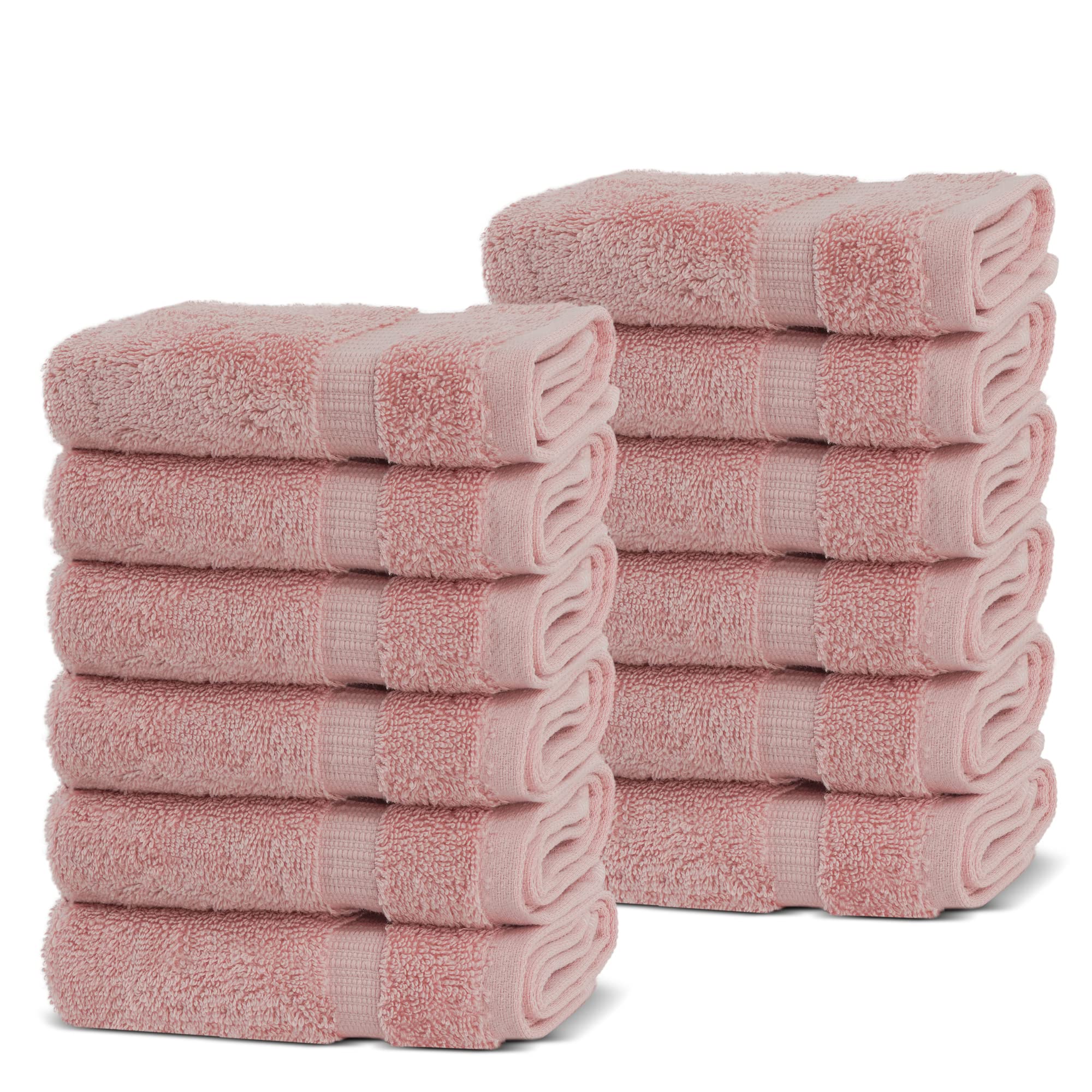 Chakir Turkish Linens 4 Piece Extra Large Bath Towels, 100% Cotton Luxury Turkish Towels for Bathroom, Soft Absorbent Bath Towels, 30 x 60 Inches, Wedgewood