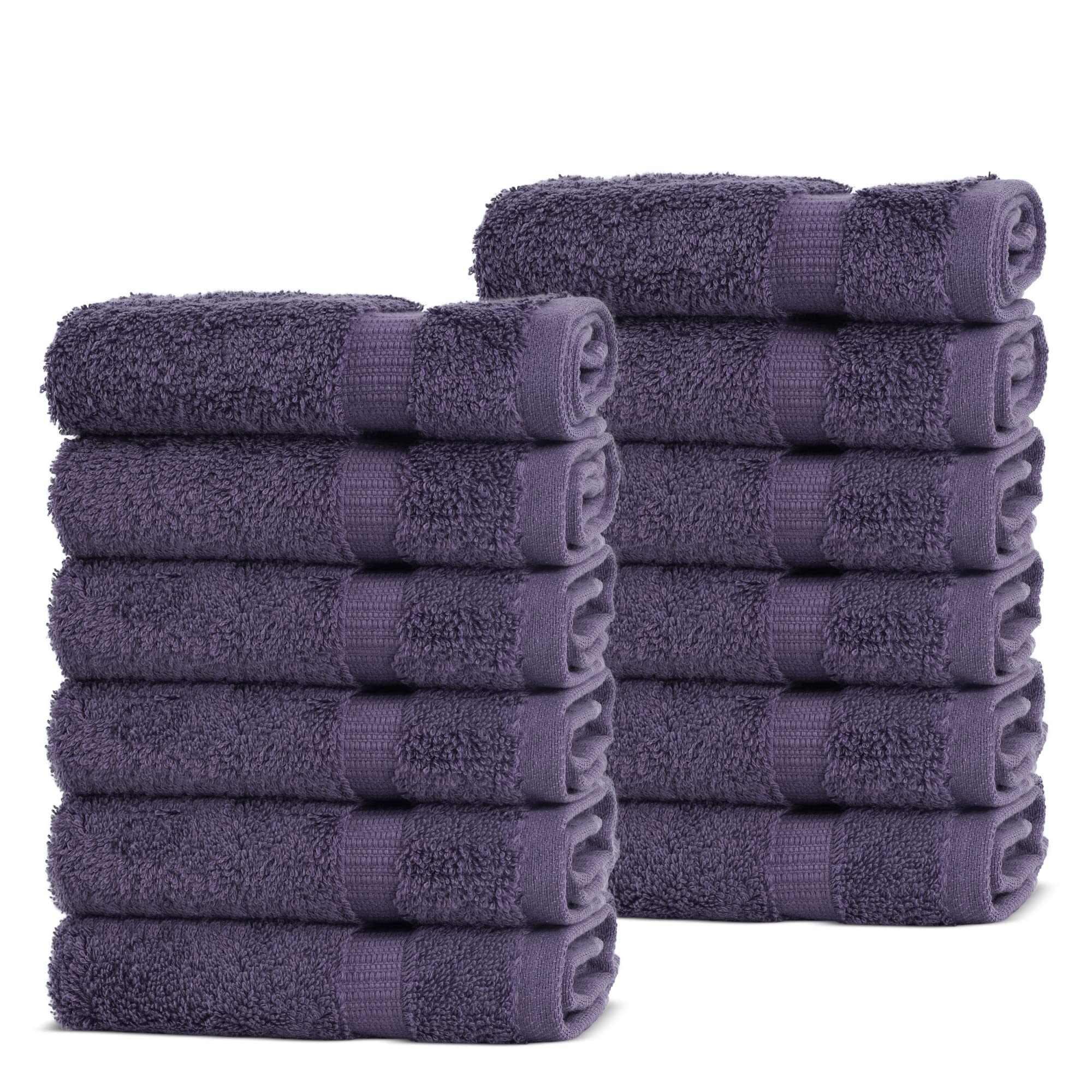Chakir Turkish Linens 4 Piece Extra Large Bath Towels, 100% Cotton Luxury Turkish Towels for Bathroom, Soft Absorbent Bath Towels, 30 x 60 Inches, Wedgewood