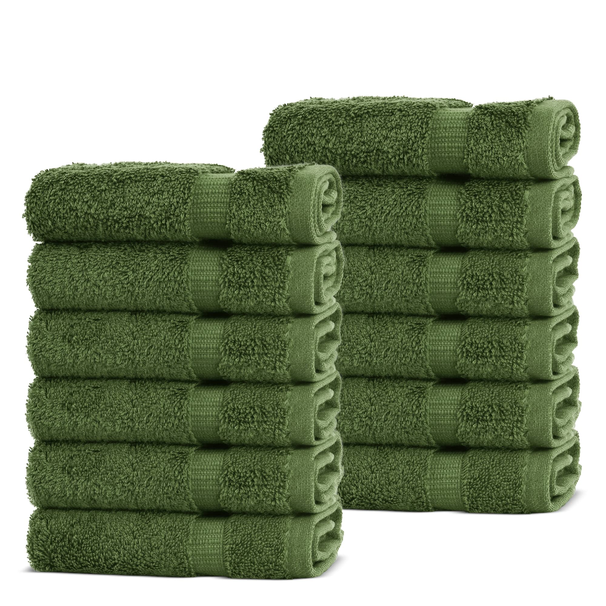 Chakir Turkish Linens 4 Piece Extra Large Bath Towels, 100% Cotton Luxury Turkish Towels for Bathroom, Soft Absorbent Bath Towels, 30 x 60 Inches, Wedgewood