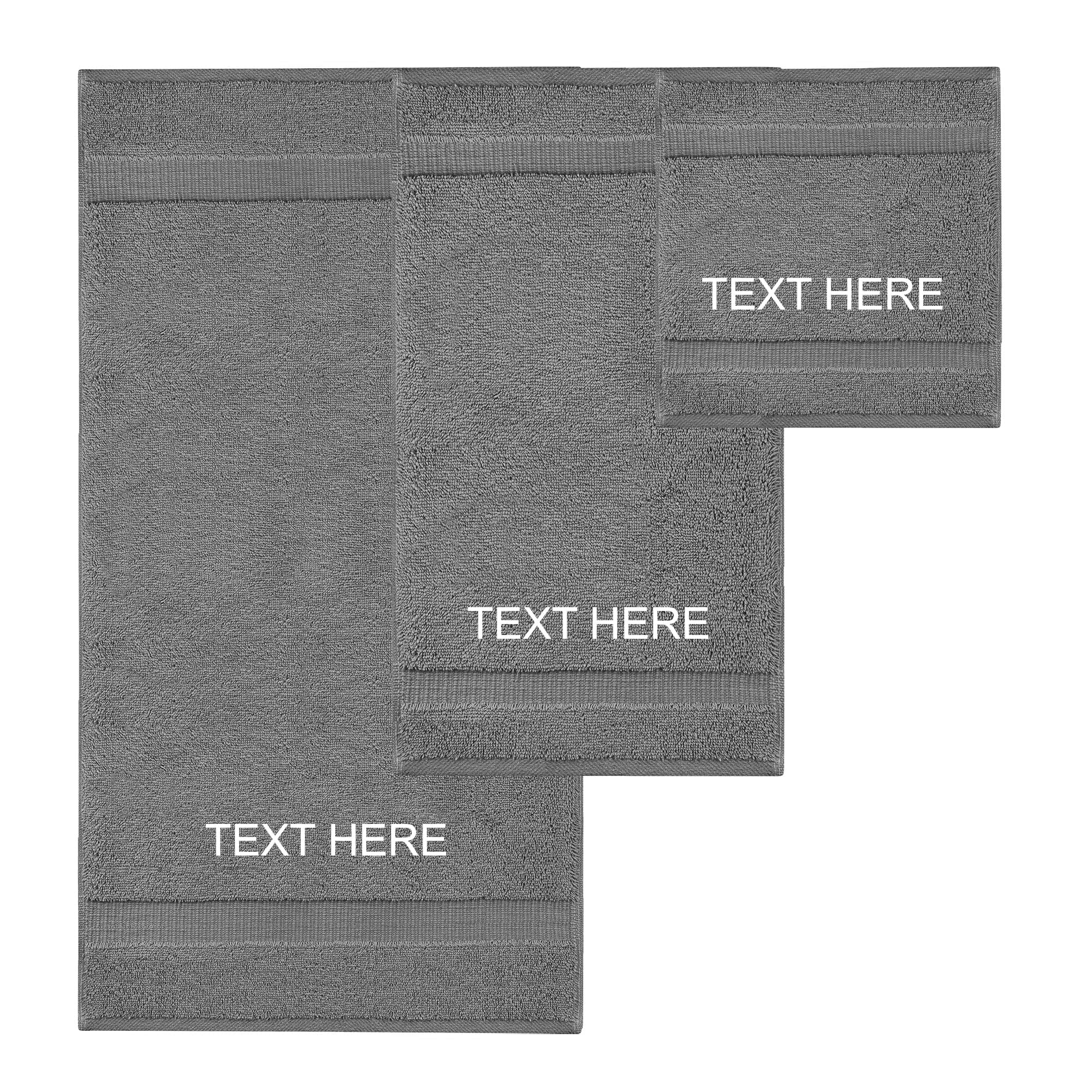Chakir Turkish Linens 4 Piece Extra Large Bath Towels, 100% Cotton Luxury Turkish Towels for Bathroom, Soft Absorbent Bath Towels, 30 x 60 Inches, Wedgewood