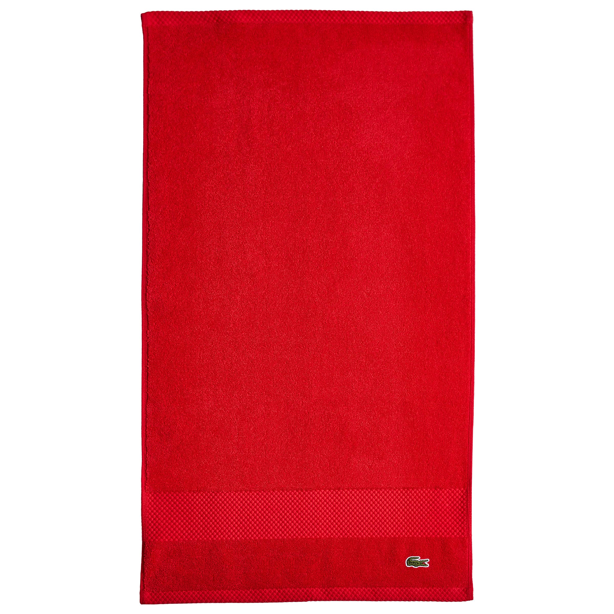 Lacoste Heritage 100% Supima Cotton Bath Towel, Aloe, 30" x 54" – Highly Absorbent & Quick Drying, Premium Super Soft Bath Towel, Bathroom Essential, Gift for All Occasions, Machine Washable
