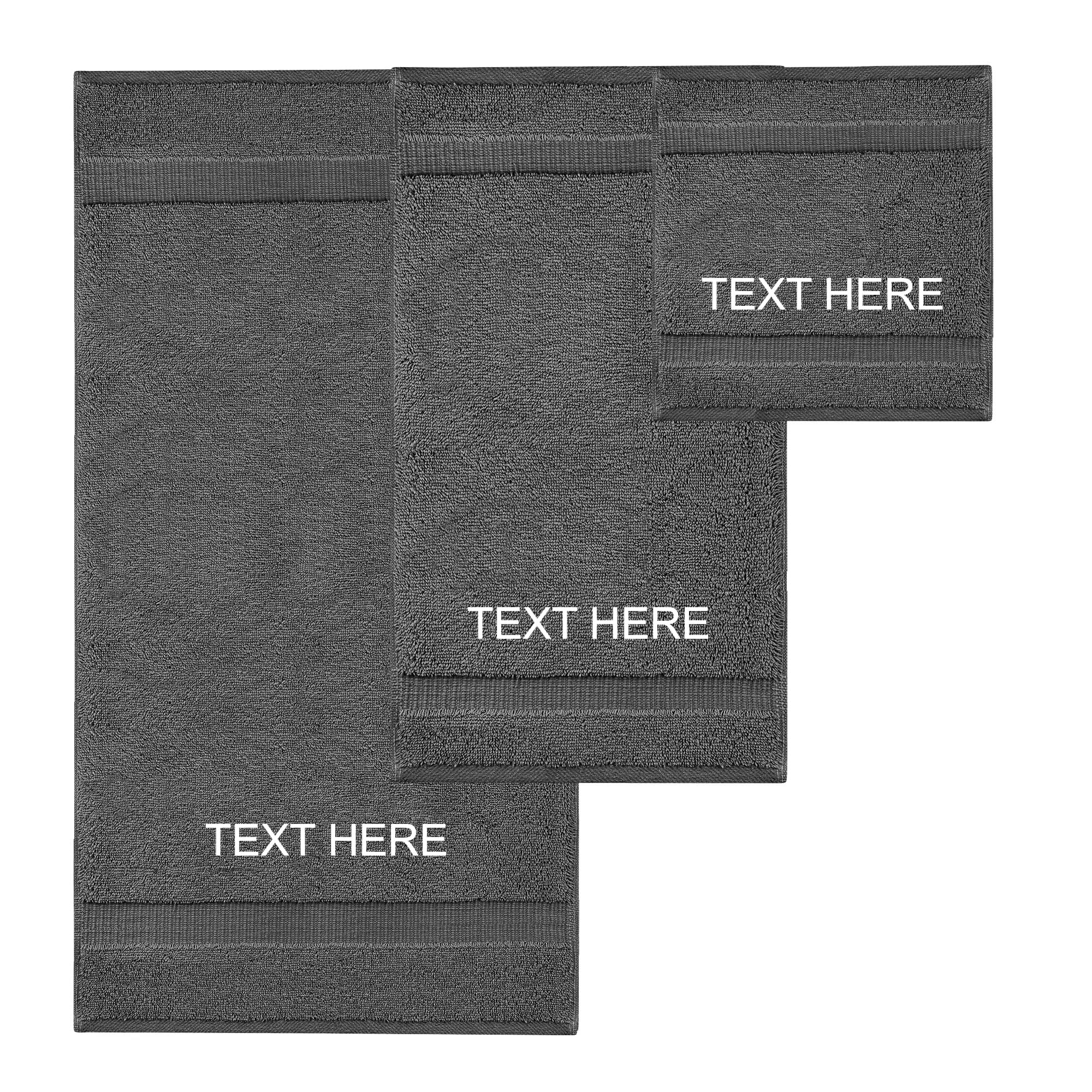 Chakir Turkish Linens 4 Piece Extra Large Bath Towels, 100% Cotton Luxury Turkish Towels for Bathroom, Soft Absorbent Bath Towels, 30 x 60 Inches, Wedgewood