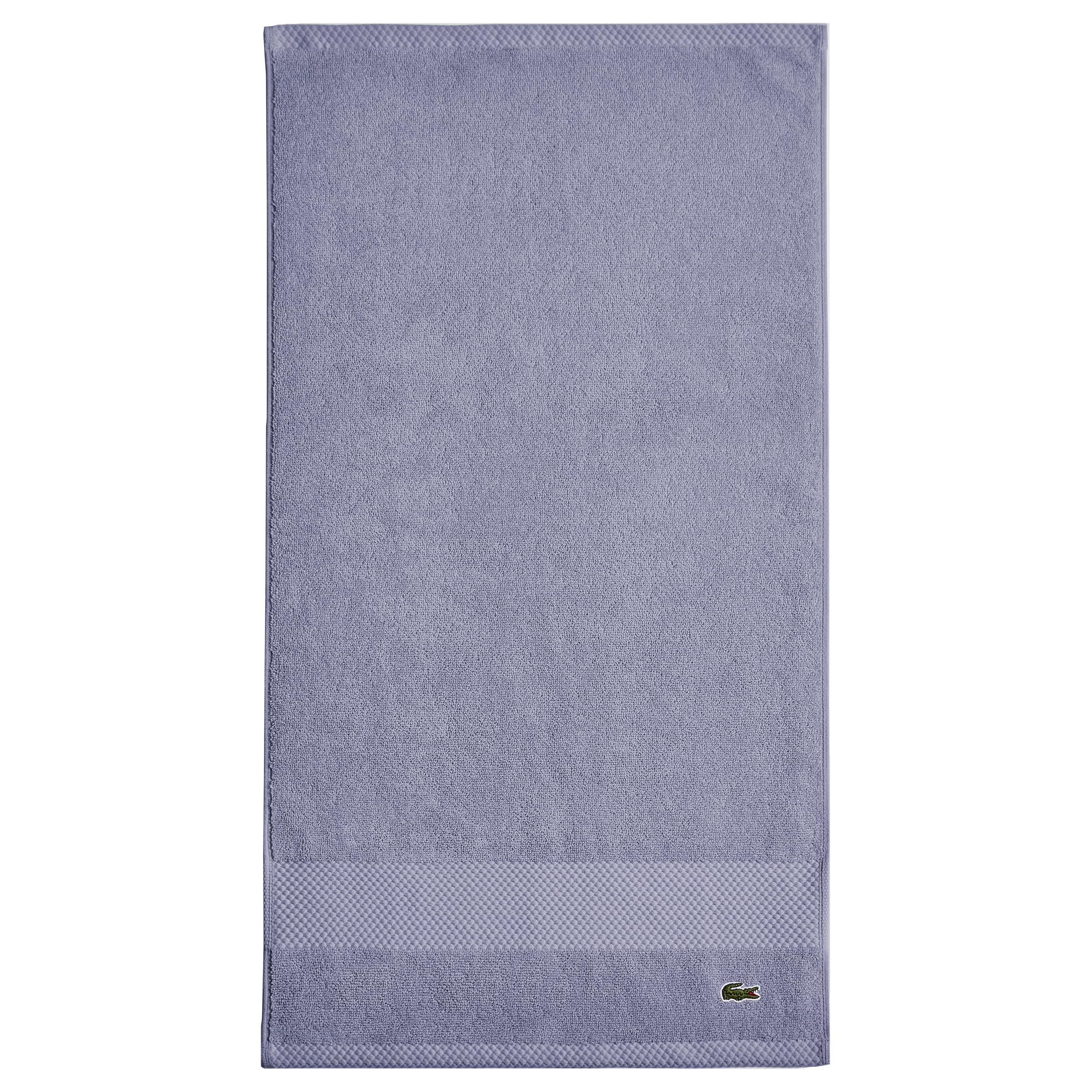 Lacoste Heritage 100% Supima Cotton Bath Towel, Aloe, 30" x 54" – Highly Absorbent & Quick Drying, Premium Super Soft Bath Towel, Bathroom Essential, Gift for All Occasions, Machine Washable