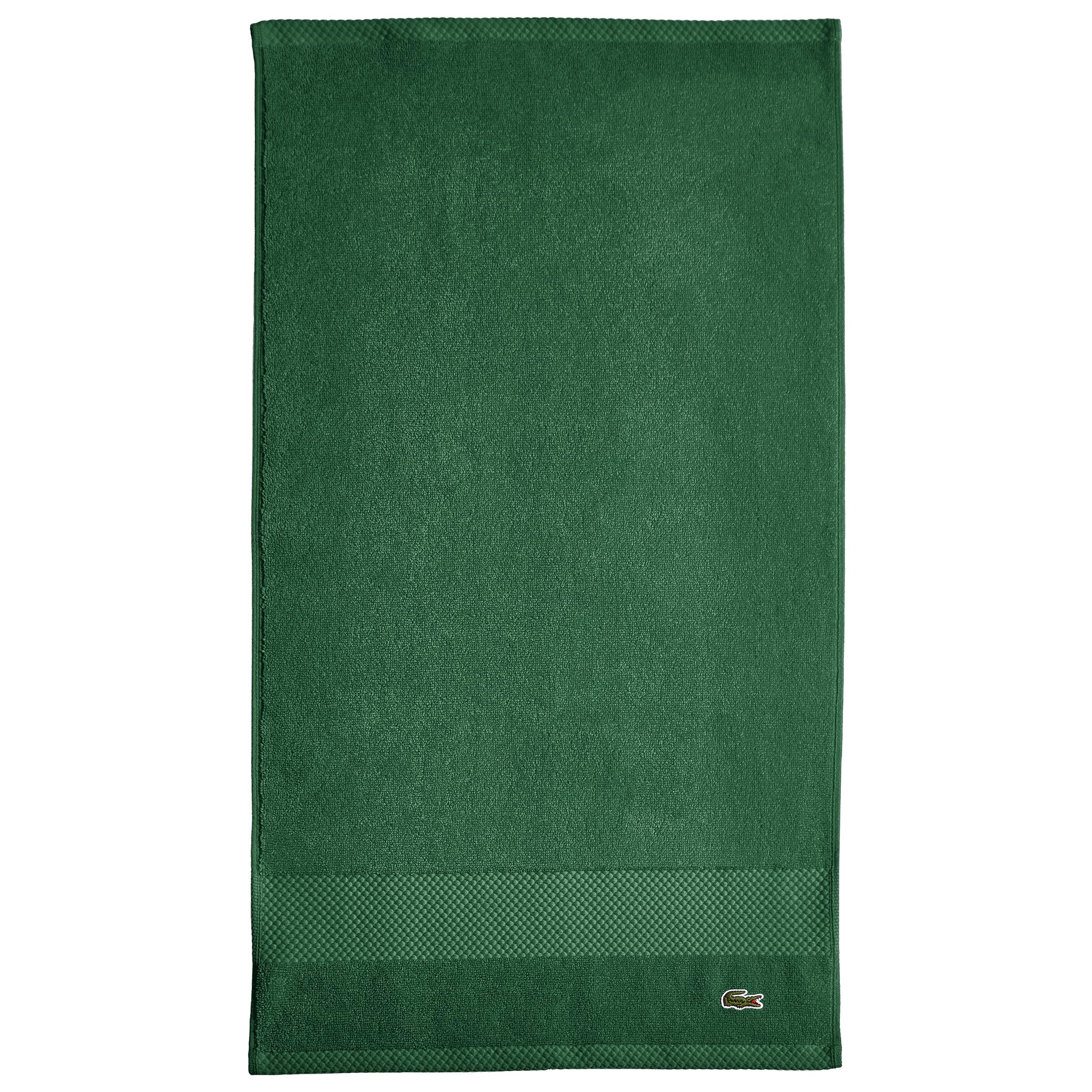 Lacoste Heritage 100% Supima Cotton Bath Towel, Aloe, 30" x 54" – Highly Absorbent & Quick Drying, Premium Super Soft Bath Towel, Bathroom Essential, Gift for All Occasions, Machine Washable