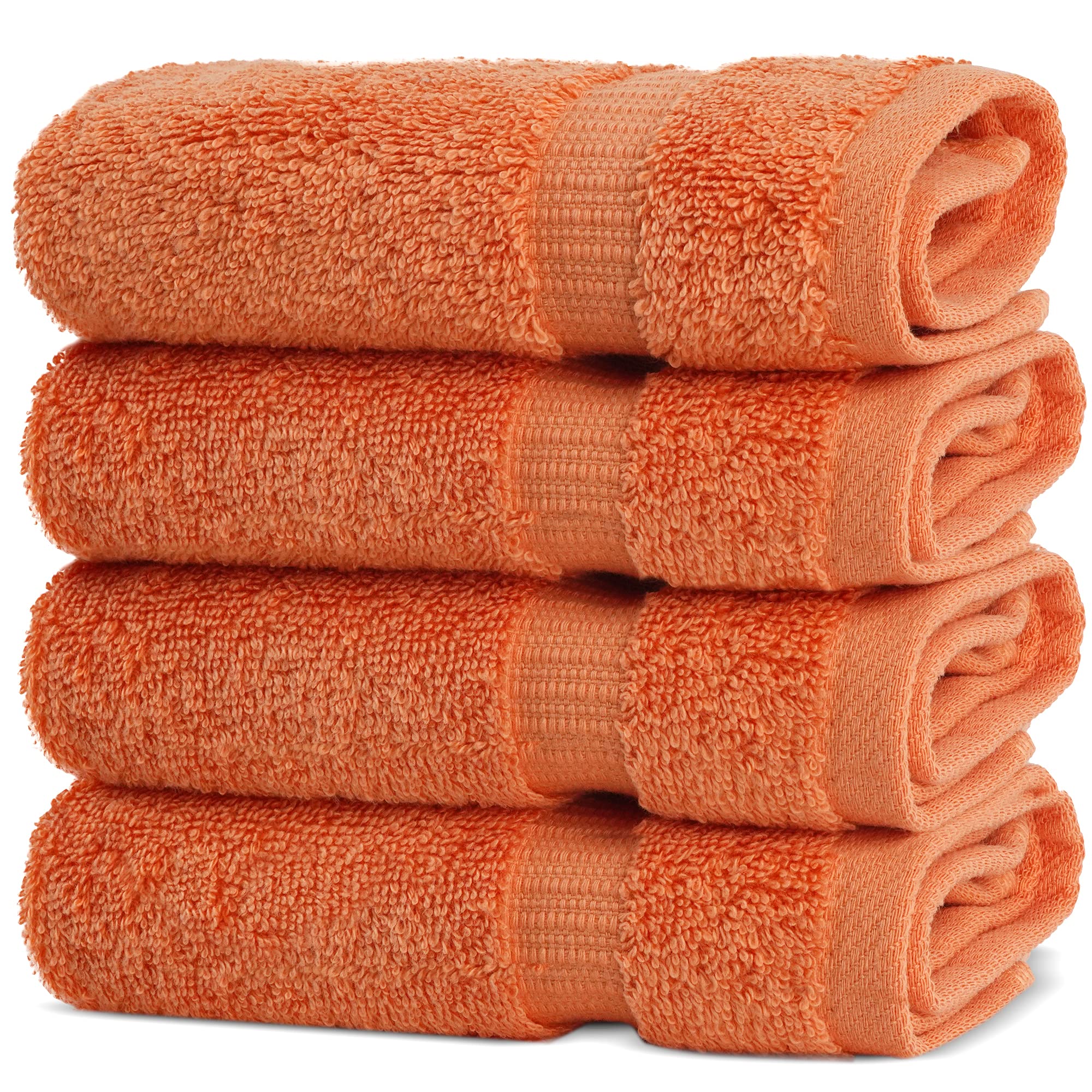 Chakir Turkish Linens 4 Piece Extra Large Bath Towels, 100% Cotton Luxury Turkish Towels for Bathroom, Soft Absorbent Bath Towels, 30 x 60 Inches, Wedgewood
