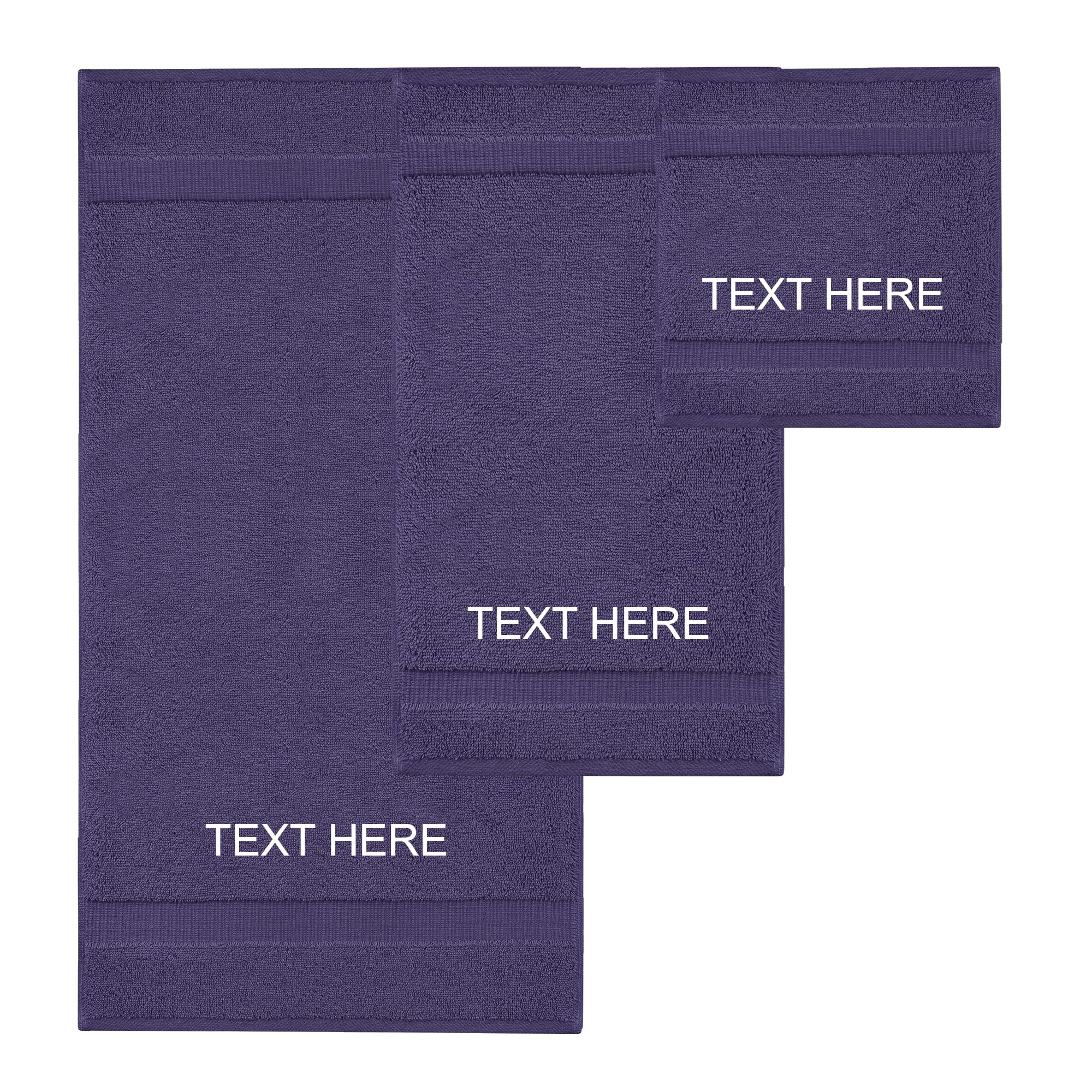 Chakir Turkish Linens 4 Piece Extra Large Bath Towels, 100% Cotton Luxury Turkish Towels for Bathroom, Soft Absorbent Bath Towels, 30 x 60 Inches, Wedgewood