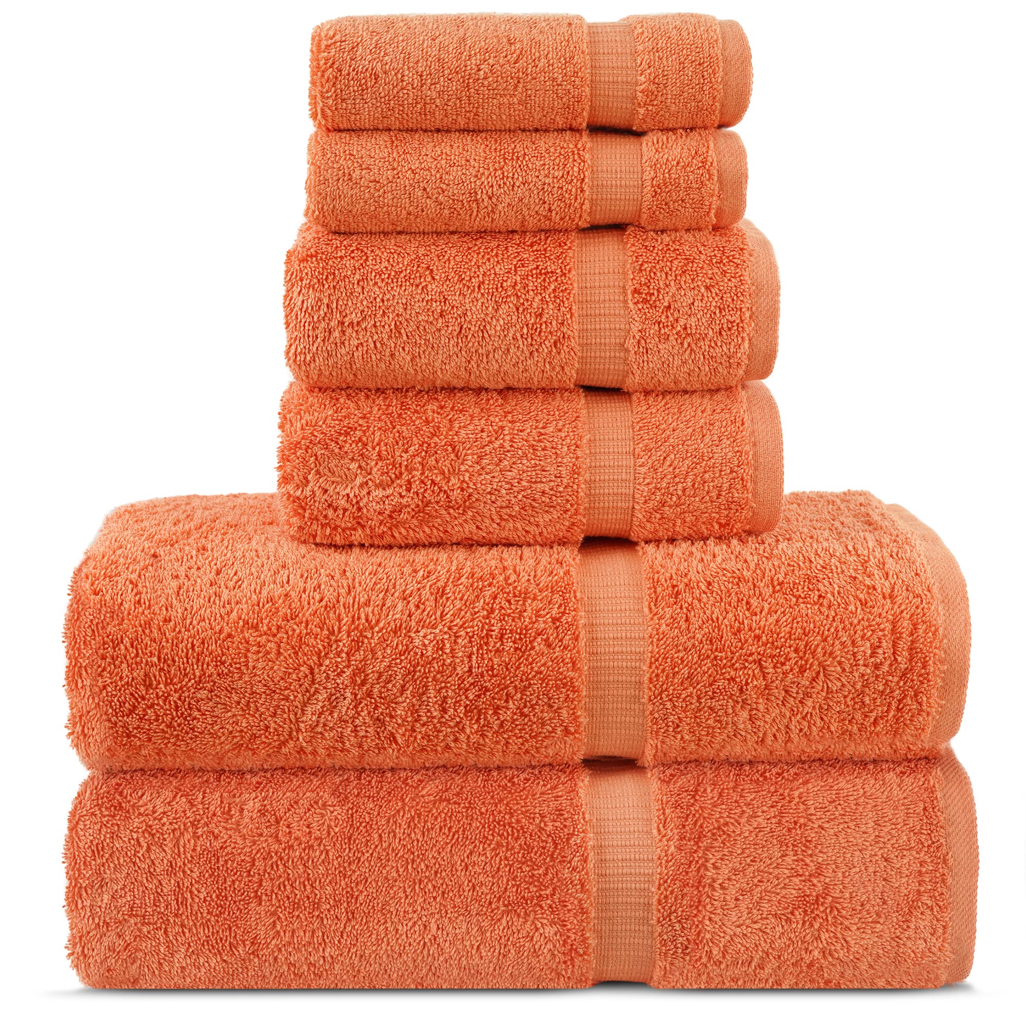 Chakir Turkish Linens 4 Piece Extra Large Bath Towels, 100% Cotton Luxury Turkish Towels for Bathroom, Soft Absorbent Bath Towels, 30 x 60 Inches, Wedgewood